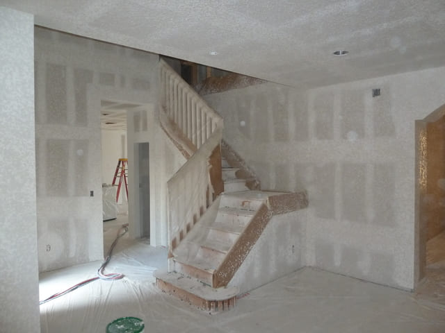 Drywall stairs
